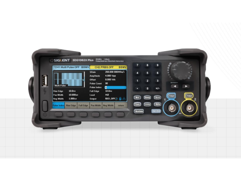 ♧ ザ・グリード PIBF-1122 Gerador de sinais e ondas arbitrarias - SDG1000X Plus